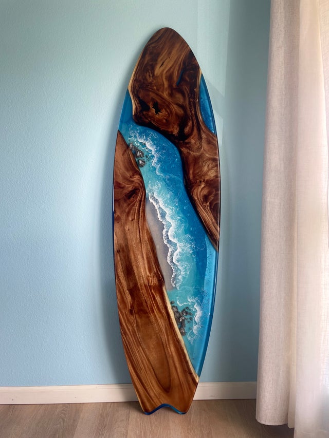 Tables and Large Surfboards | Aloha Art Collective